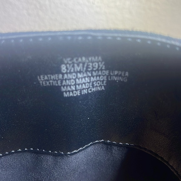 Vince Camuto suede heel boots rhinestones Carlyma sz 8.5 FINAL - Picture 9 of 17